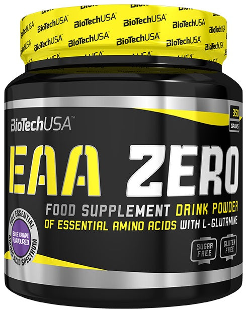 BioTechUSA EAA Zero, Blue Grape - 350 grams - Amino Acids and BCAAs at MySupplementShop by BioTechUSA