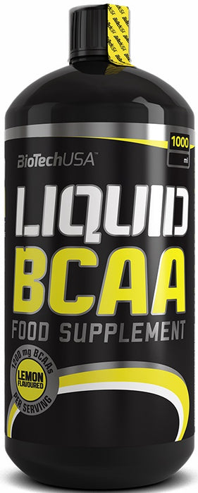 BioTechUSA Liquid BCAA, Lemon - 1000 ml. - Amino Acids and BCAAs at MySupplementShop by BioTechUSA