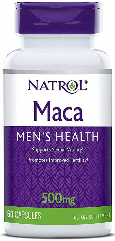 Natrol Maca, 500mg - 60 caps - Sexual Health at MySupplementShop by Natrol