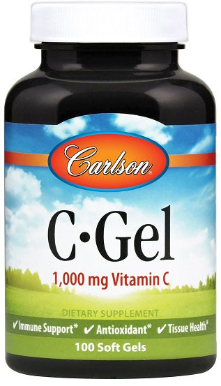 Carlson Labs C-Gel, 1000mg - 100 softgels - Vitamins & Minerals at MySupplementShop by Carlson Labs