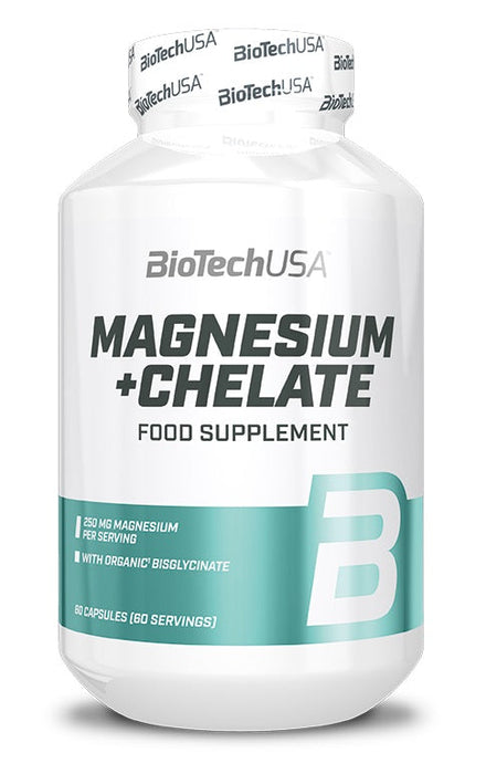 BioTechUSA Magnesium + Chelate - 60 caps - Magnesium at MySupplementShop by BioTechUSA