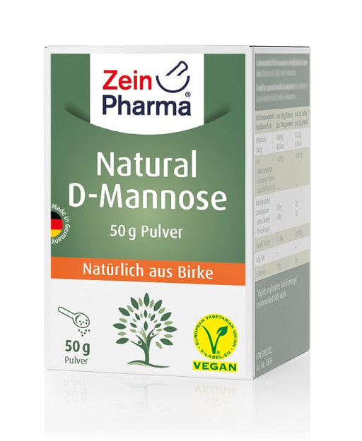 Zein Pharma Natural D-Mannose Powder - 50g - Health and Wellbeing at MySupplementShop by Zein Pharma