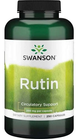 Swanson Rutin, 250mg - 250 caps - Health and Wellbeing at MySupplementShop by Swanson