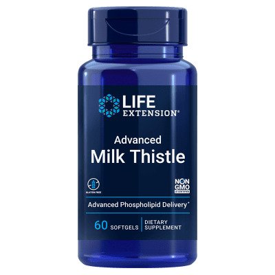 Life Extension Advanced Milk Thistle - 60 softgels - Health and Wellbeing at MySupplementShop by Life Extension