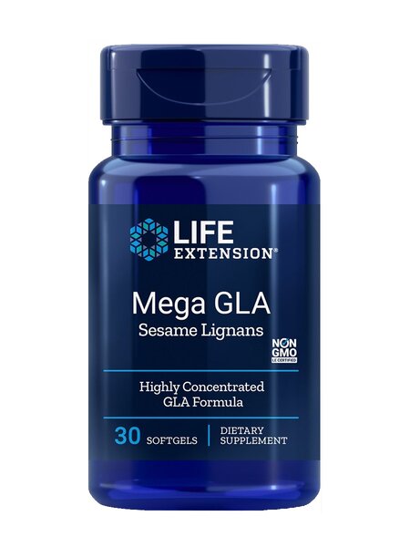 Life Extension Mega GLA with Sesame Lignans - 30 softgels - Omegas, EFAs, CLA, Oils at MySupplementShop by Life Extension