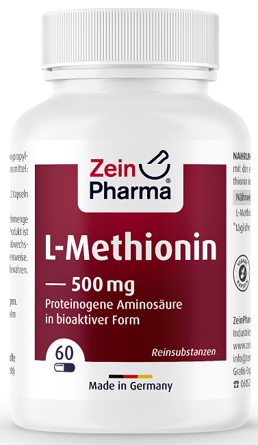 Zein Pharma L-Methionine, 500mg - 60 caps - Combination Multivitamins & Minerals at MySupplementShop by Zein Pharma