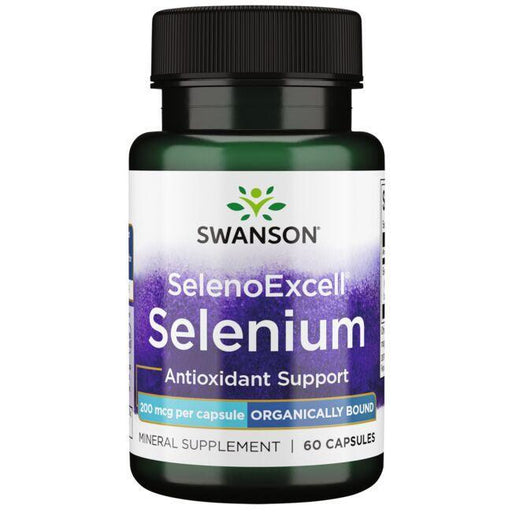 Swanson SelenoExcell Selenium, 200mcg - 60 caps - Vitamins & Minerals at MySupplementShop by Swanson