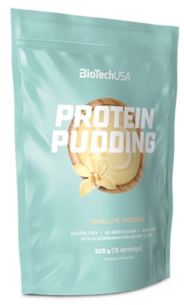 BioTechUSA Protein Pudding, Vanilla - 525g - Protein at MySupplementShop by BioTechUSA