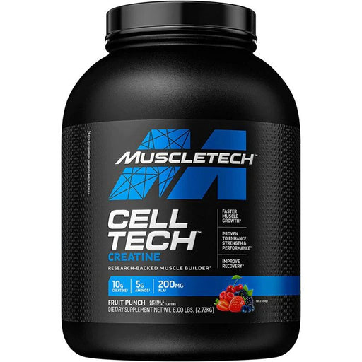 MuscleTech Cell-Tech, Fruit Punch - 2720 grams - Default Title - Creatine Supplements at MySupplementShop by Muscletech