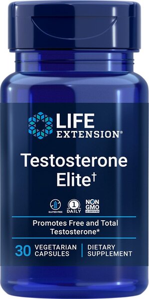 Life Extension Testosterone Elite - 30 vcaps - Natural Testosterone Support at MySupplementShop by Life Extension