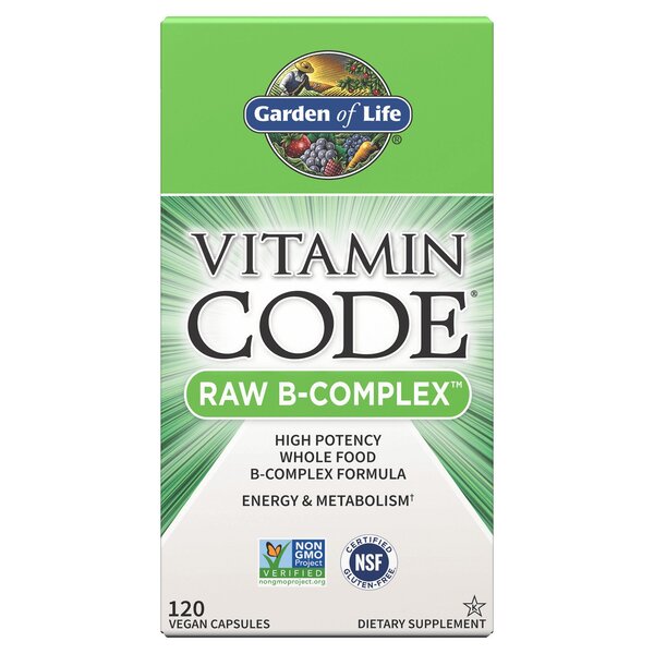 Garden of Life Vitamin Code Raw B-Complex - 120 vegan caps - Vitamins & Minerals at MySupplementShop by Garden of Life