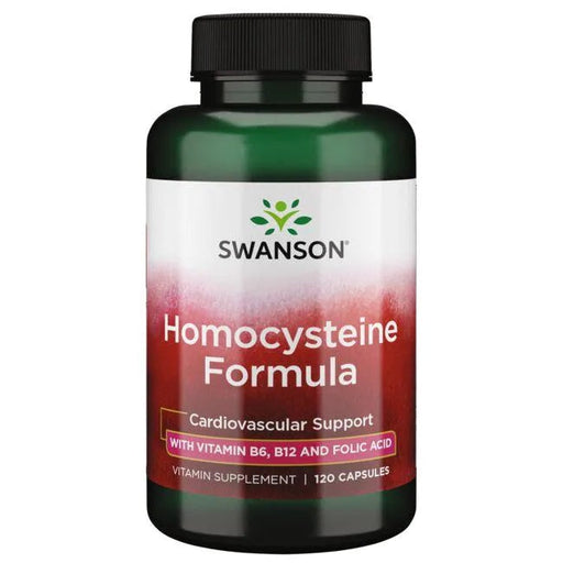 Swanson Homocysteine Formula - 120 caps - Health and Wellbeing at MySupplementShop by Swanson