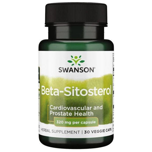 Swanson Beta-Sitosterol, 320mg - 30 vcaps - Health and Wellbeing at MySupplementShop by Swanson