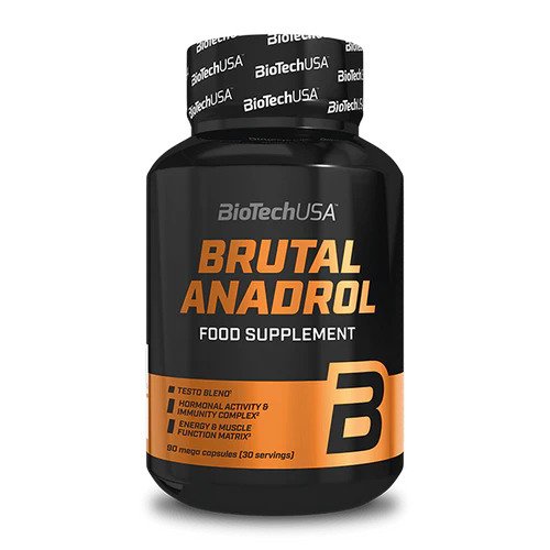 BioTechUSA Brutal Anadrol - 90 mega caps - Default Title - Natural Testosterone Support at MySupplementShop by BioTechUSA