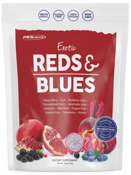 PEScience Exotic Reds & Blues - 165 grams - Default Title - Health and Wellbeing at MySupplementShop by PEScience