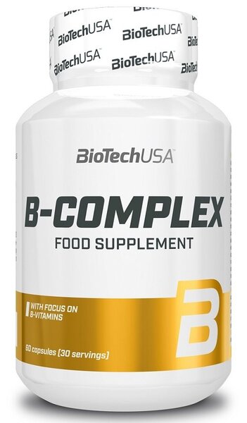 BioTechUSA B-Complex - 60 caps - Vitamins & Minerals at MySupplementShop by BioTechUSA