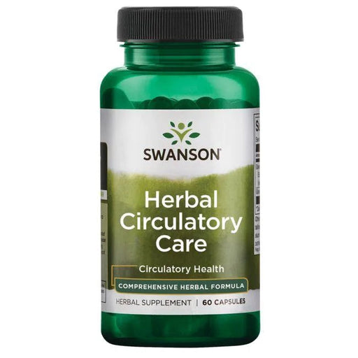 Swanson Herbal Circulatory Care - 60 caps - Health and Wellbeing at MySupplementShop by Swanson