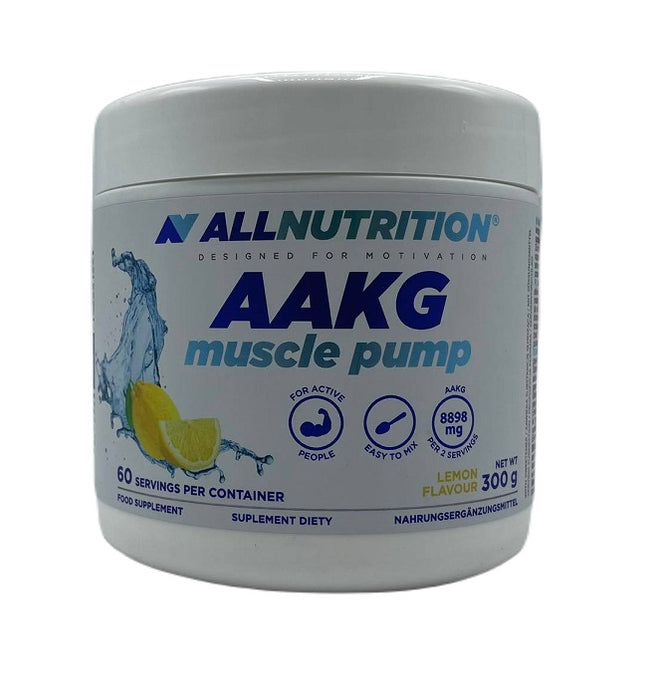 Allnutrition AAKG Muscle Pump, Lemon - 300 grams - Default Title - Nitric Oxide Boosters at MySupplementShop by Allnutrition