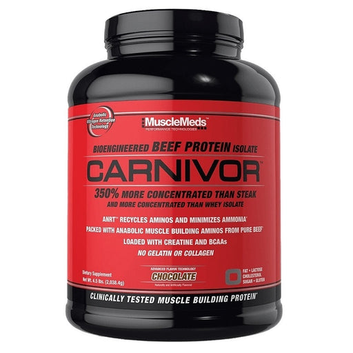 MuscleMeds Carnivor, Chocolate - 2038 grams - Default Title - Protein at MySupplementShop by MuscleMeds