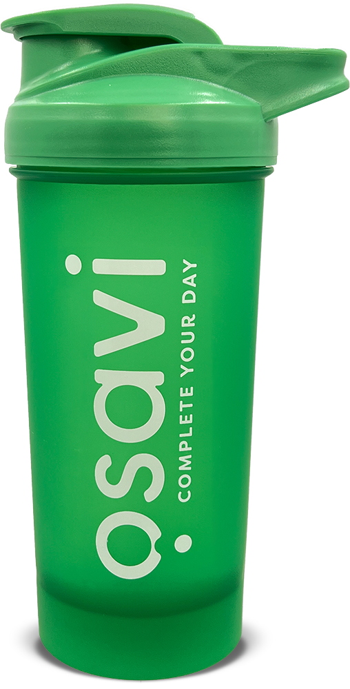 Osavi Shaker, Green - 700 ml. - Accessories at MySupplementShop by Osavi