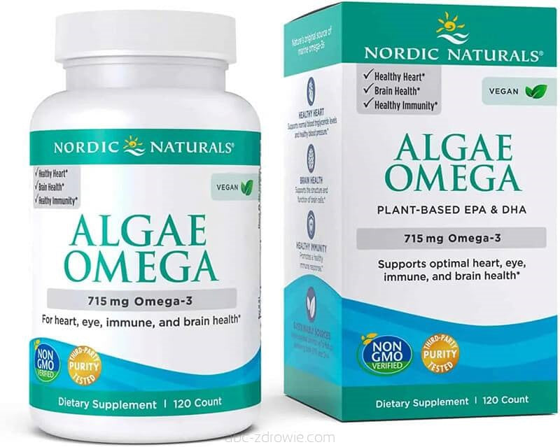 Nordic Naturals Algae Omega, 715mg Omega 3 - 120 softgels - Default Title - Health and Wellbeing at MySupplementShop by Nordic Naturals