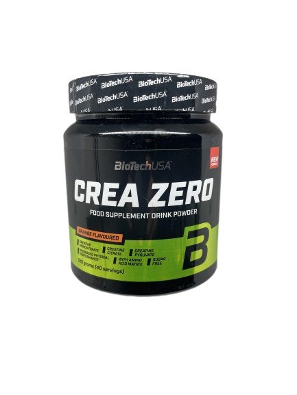 BioTechUSA Crea Zero Orange  320g - Creatine Supplements at MySupplementShop by BioTechUSA