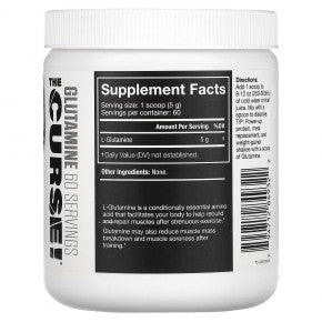 JNX Sports The Curse! 300g Glutamine - L-Glutamine, Glutamine at MySupplementShop by JNX Sports