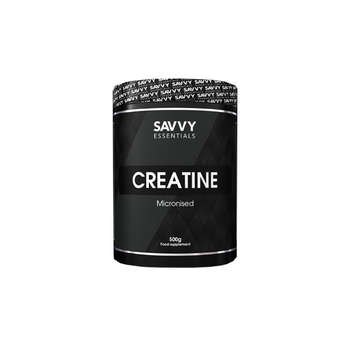 Savvy Essentials Creatine - 500g - Creatine Powder at MySupplementShop by Savvy Nutrition