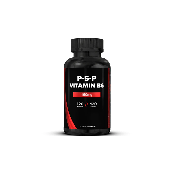 Strom Sports P-5-P Vitamin B6 - 120 caps - Vitamin B6 Supplement at MySupplementShop by Strom Sports