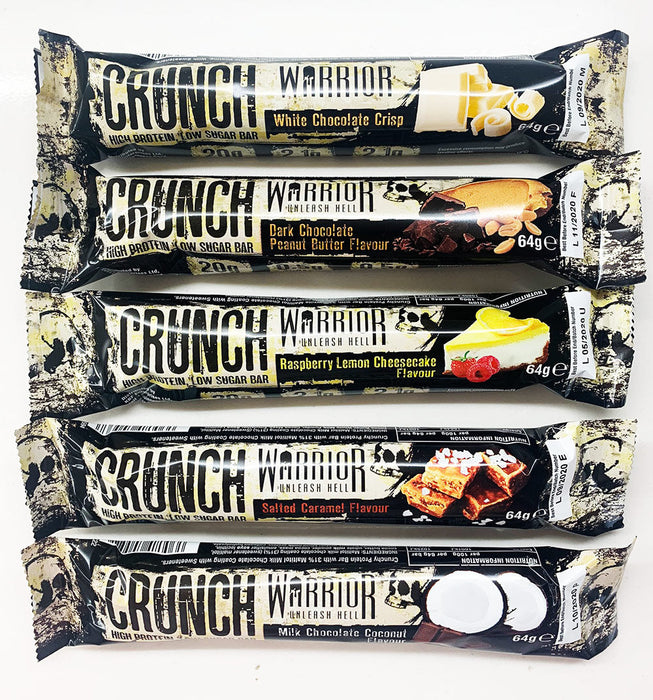 Warrior Crunch Bar 12 bars - Nutrition Bars at MySupplementShop by Warrior Supplements